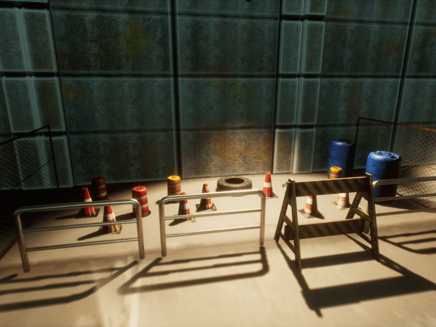 Street Props for Unreal Low-poly 3D model_20