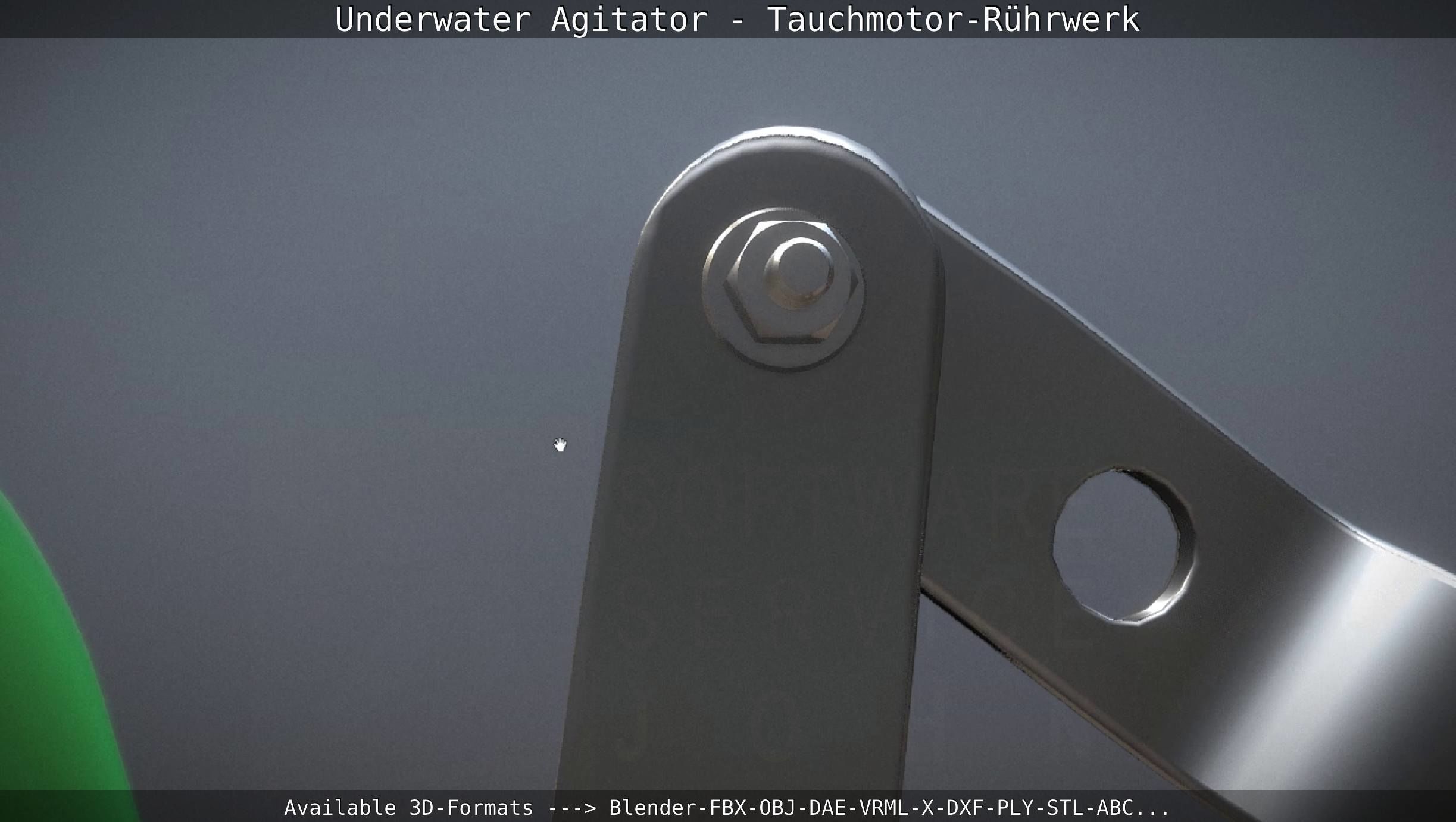 Underwater Agitator - Tauchmotor-Ruehrwerk 1 High-Poly Version 3D model_73