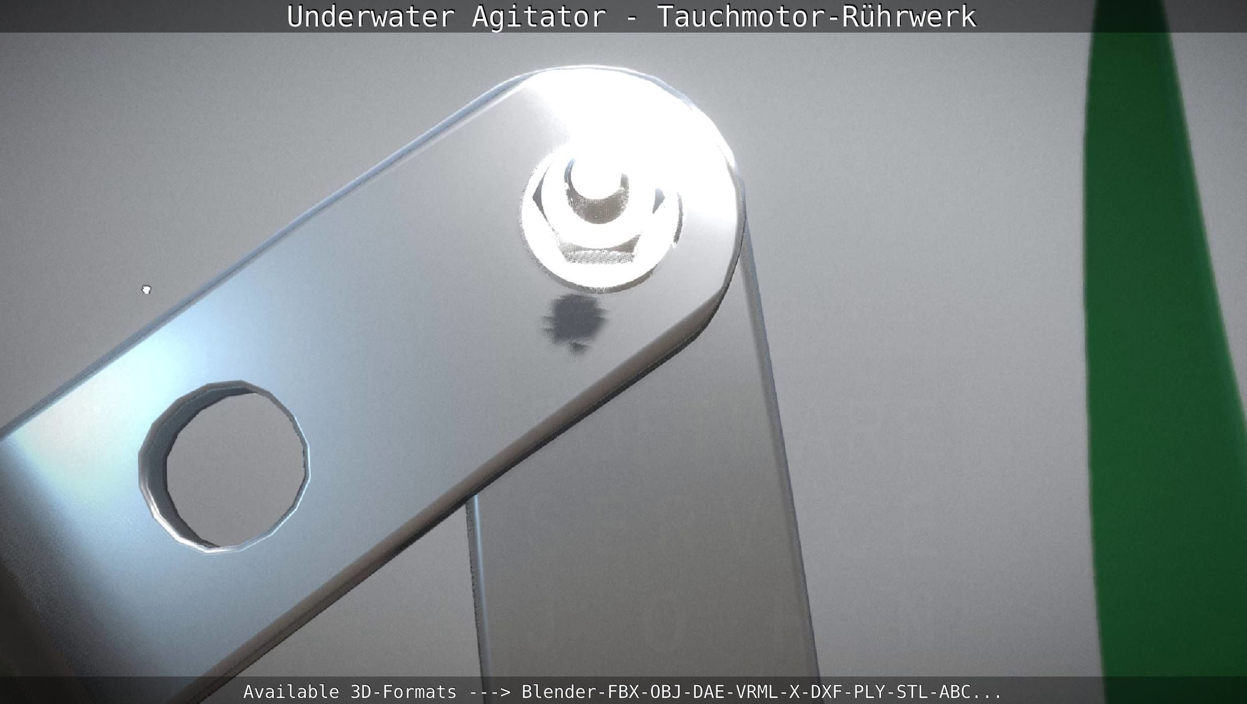 Underwater Agitator - Tauchmotor-Ruehrwerk 1 High-Poly Version 3D model_76