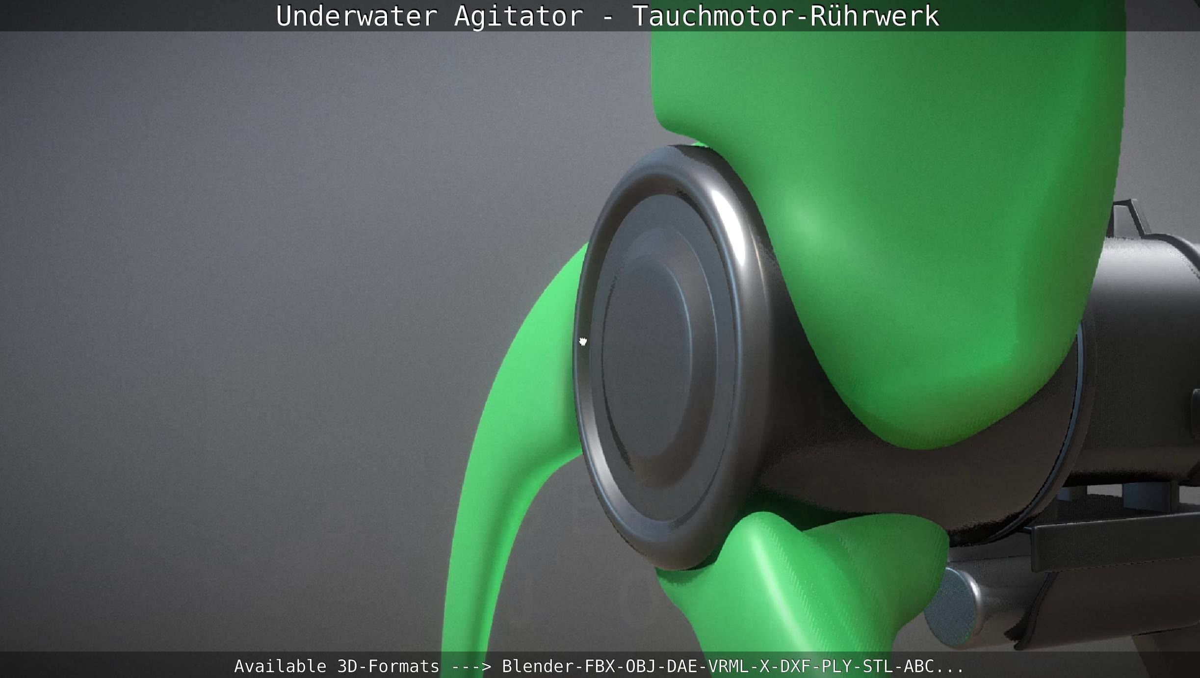 Underwater Agitator - Tauchmotor-Ruehrwerk 1 High-Poly Version 3D model_23