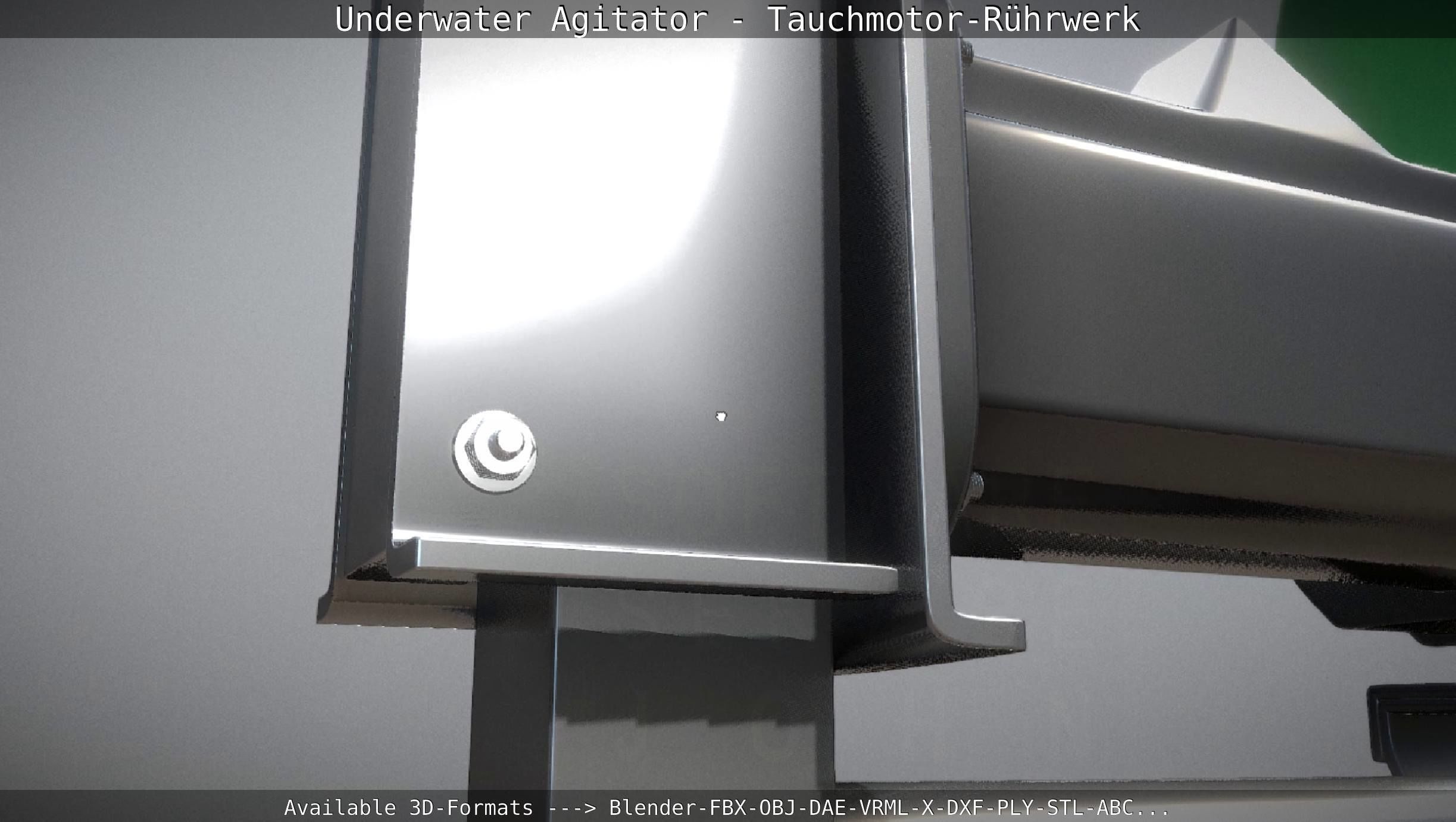 Underwater Agitator - Tauchmotor-Ruehrwerk 1 High-Poly Version 3D model_96