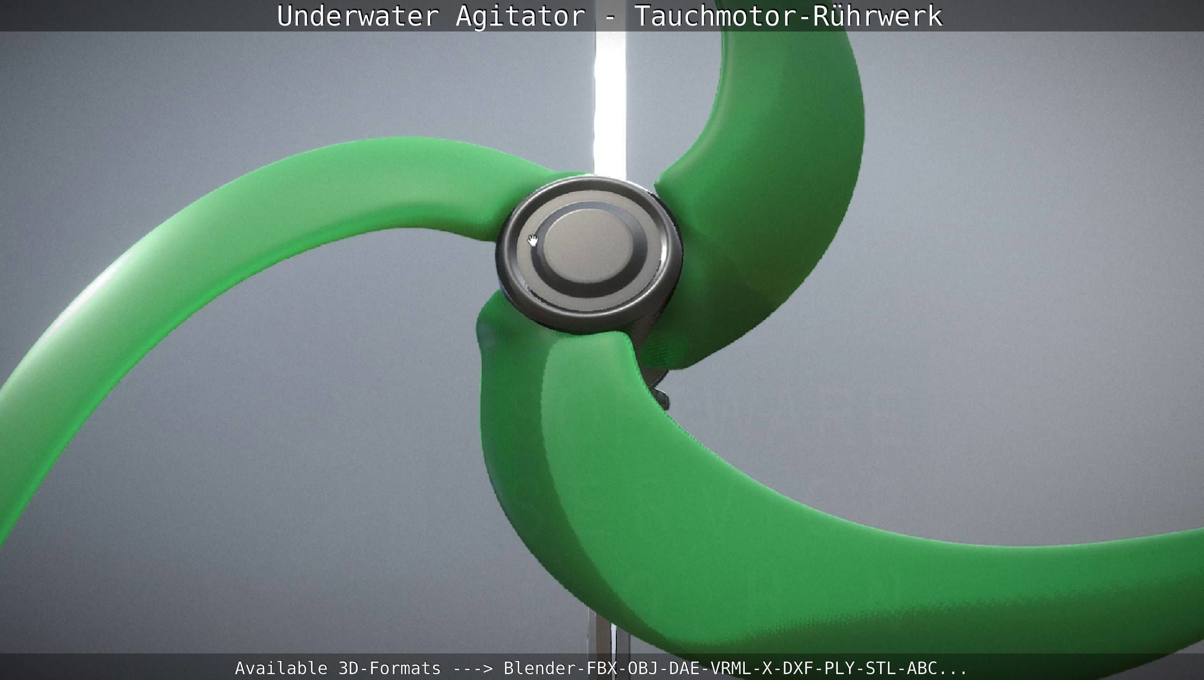 Underwater Agitator - Tauchmotor-Ruehrwerk 1 High-Poly Version 3D model_125