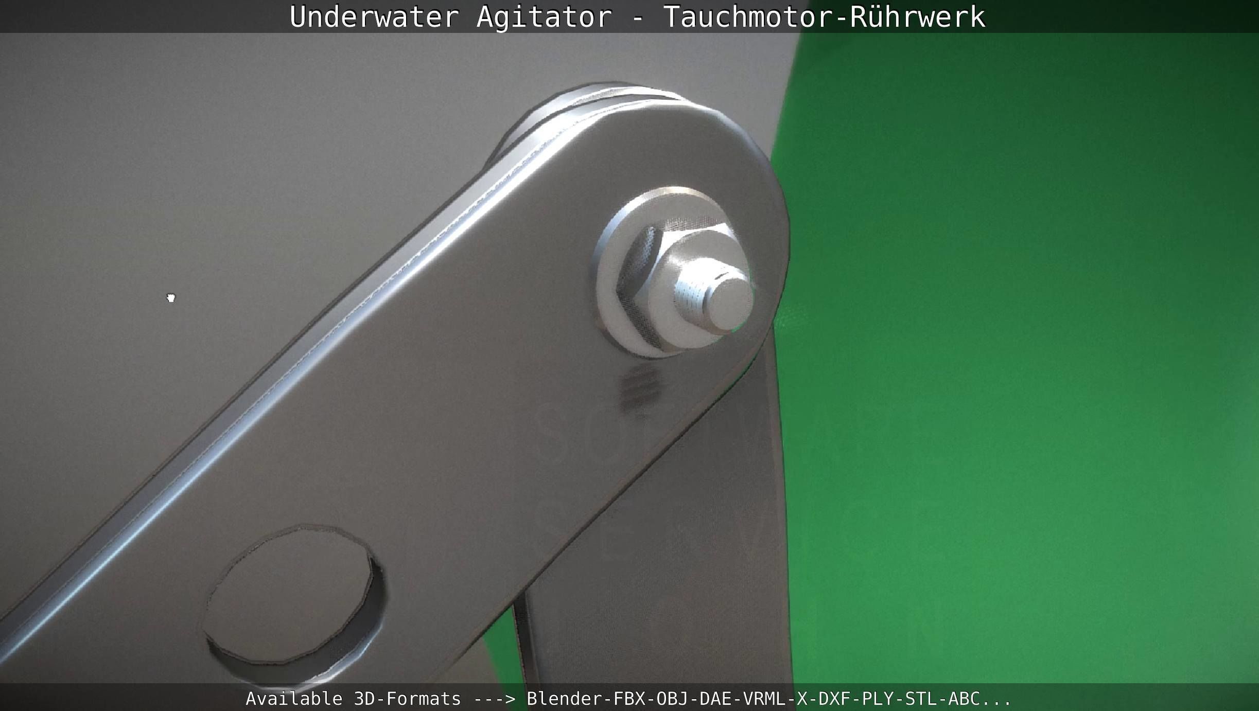 Underwater Agitator - Tauchmotor-Ruehrwerk 1 High-Poly Version 3D model_115