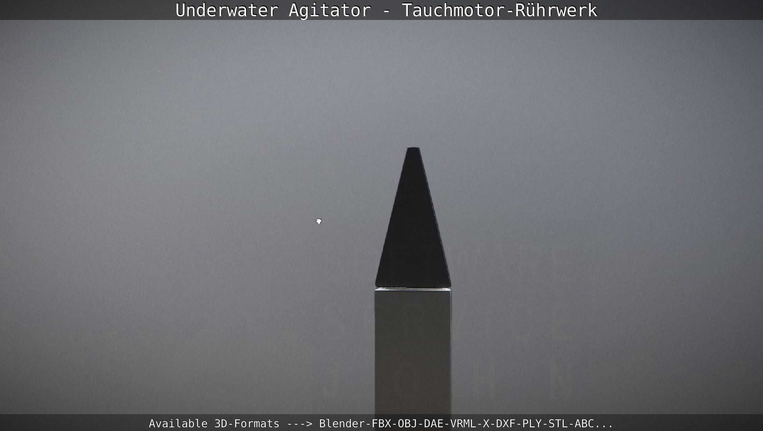 Underwater Agitator - Tauchmotor-Ruehrwerk 1 High-Poly Version 3D model_69