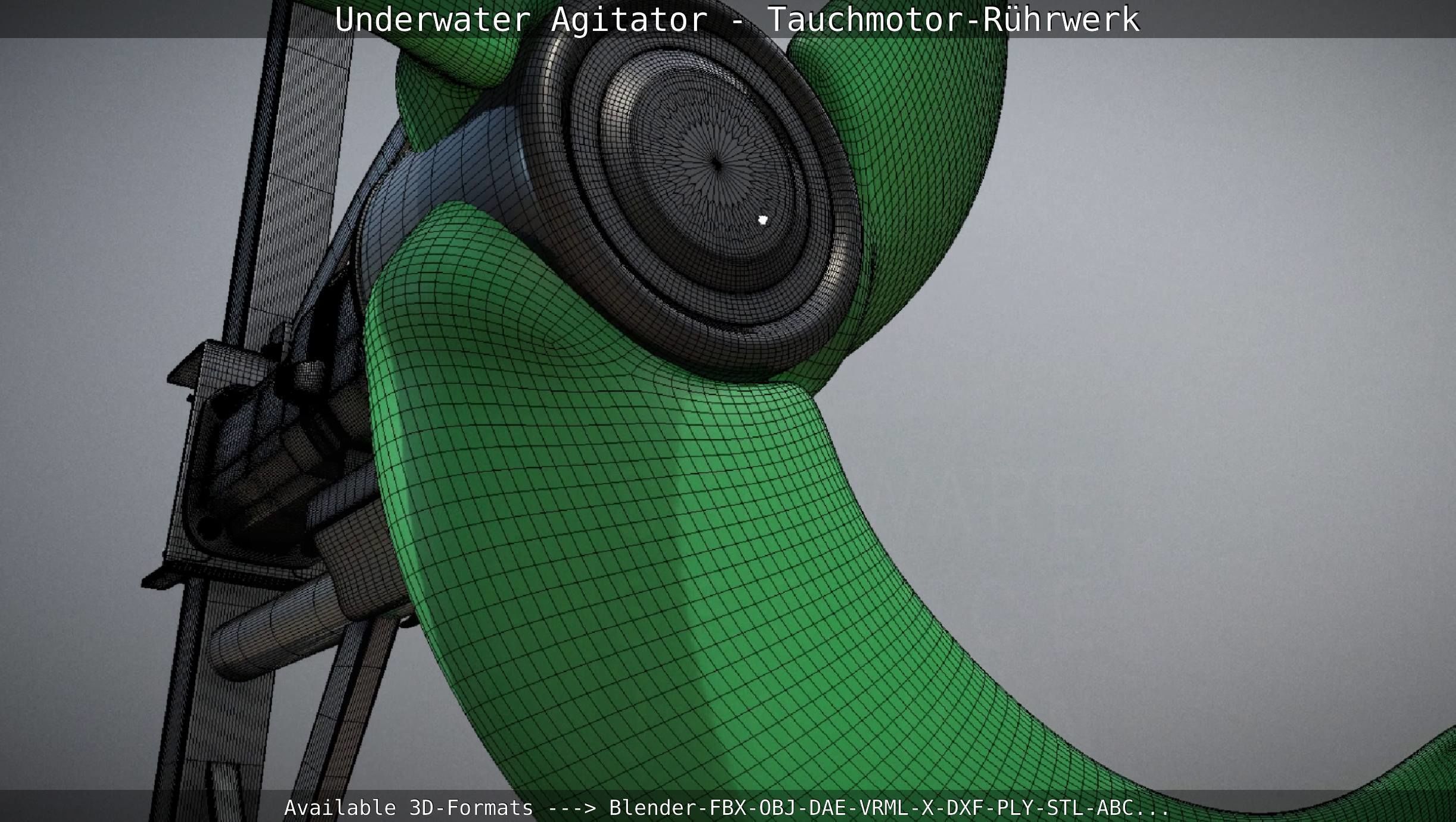 Underwater Agitator - Tauchmotor-Ruehrwerk 1 High-Poly Version 3D model_120