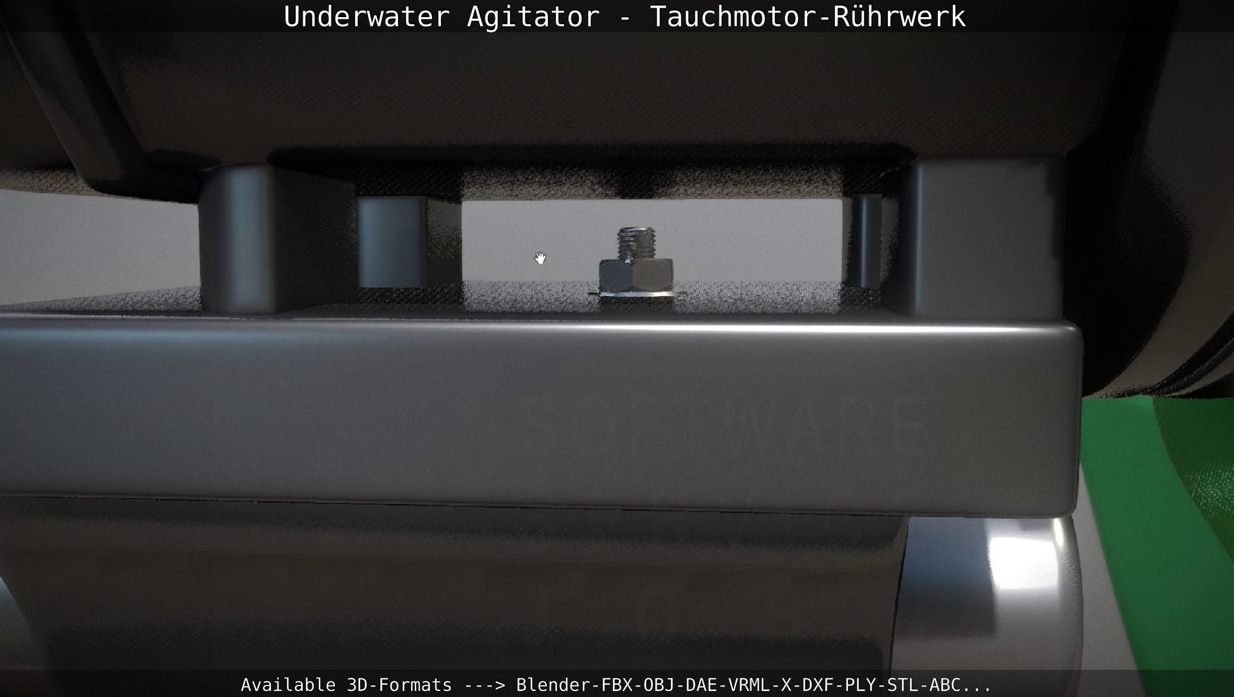 Underwater Agitator - Tauchmotor-Ruehrwerk 1 High-Poly Version 3D model_102