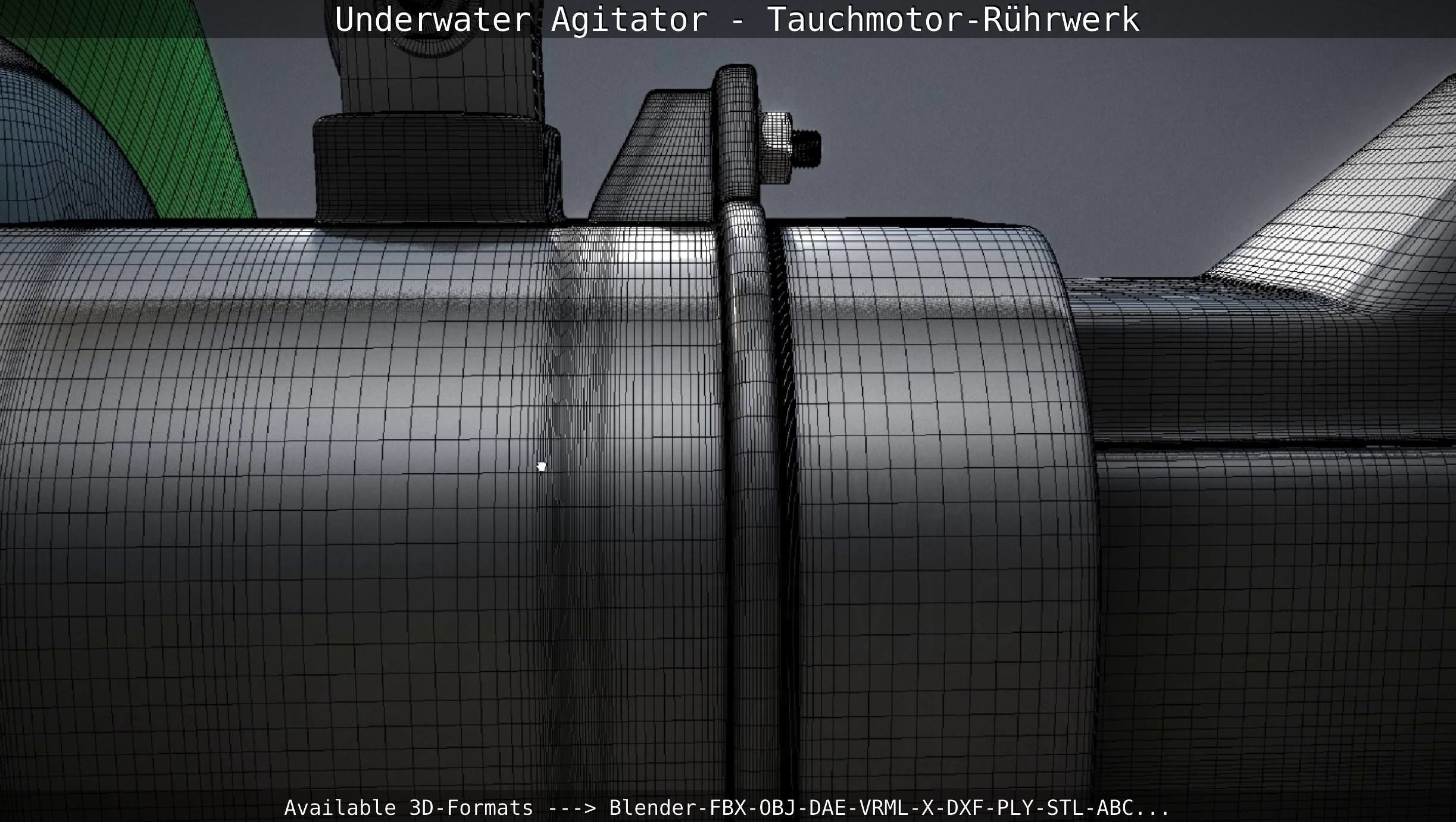 Underwater Agitator - Tauchmotor-Ruehrwerk 1 High-Poly Version 3D model_116