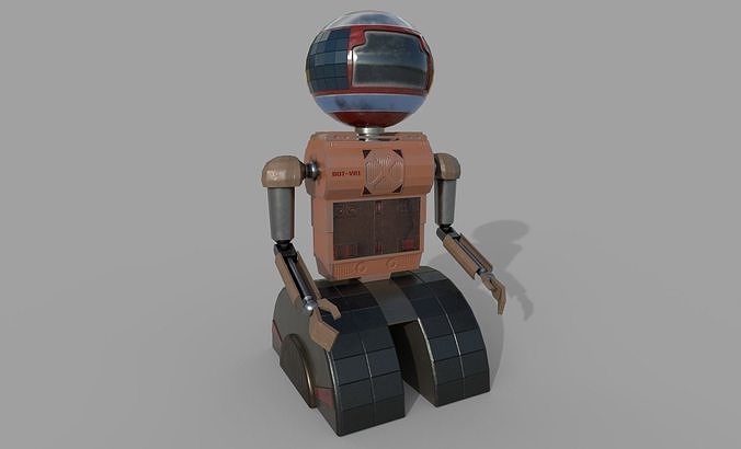 Astro Bot VR-1 3D model