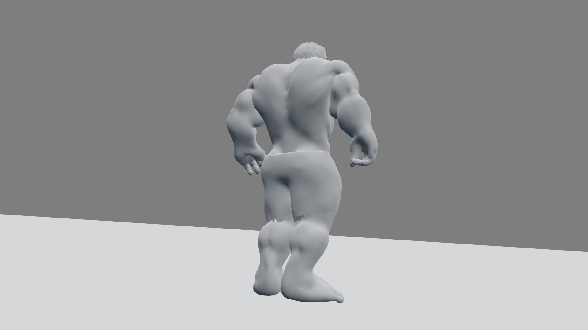 Hulk 2003 Rigged And Animated 3D model_16