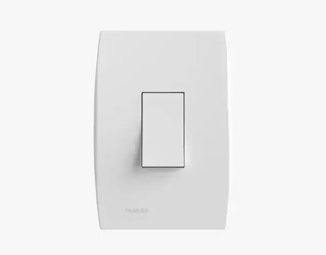 Siemens 1 Button Switch 3D model
