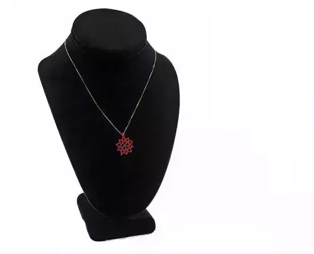 Flower pendant  3D print model