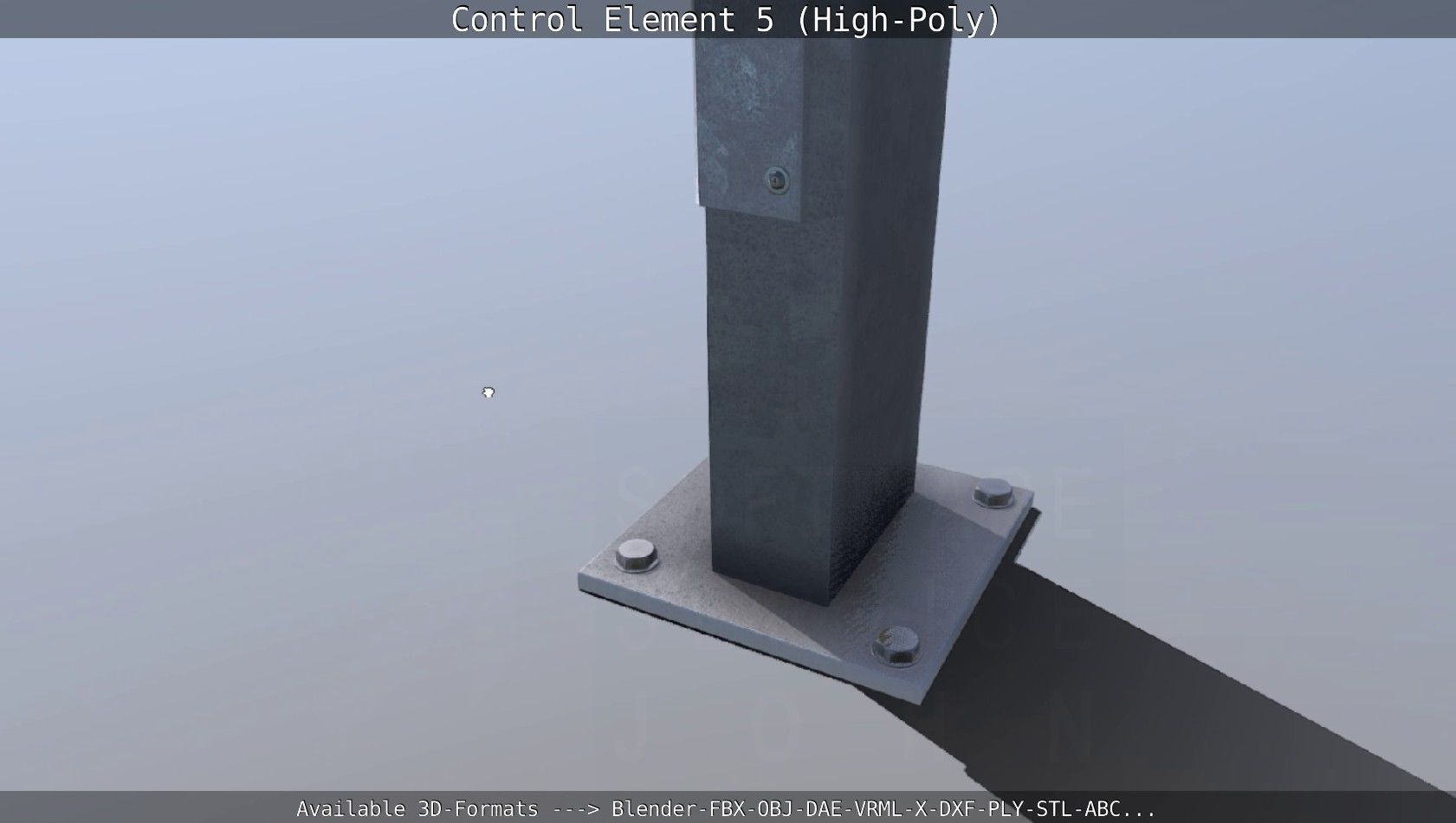 Control Element 5 High-Poly Version 3D model_94