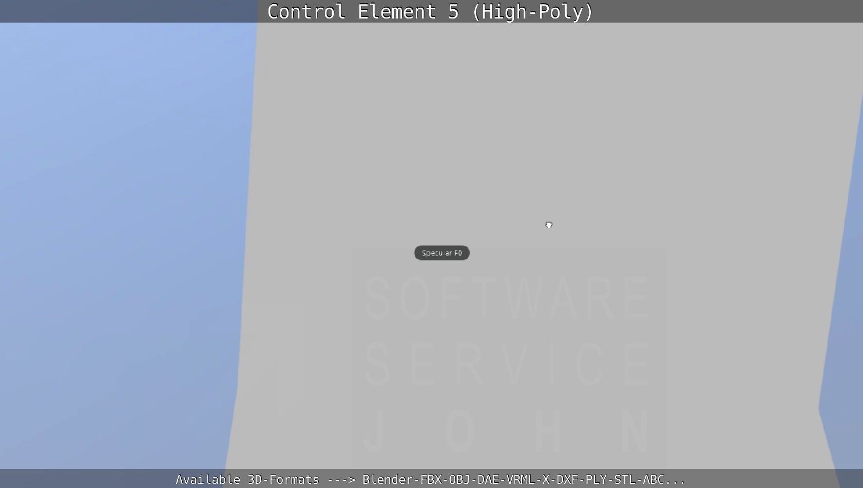Control Element 5 High-Poly Version 3D model_84