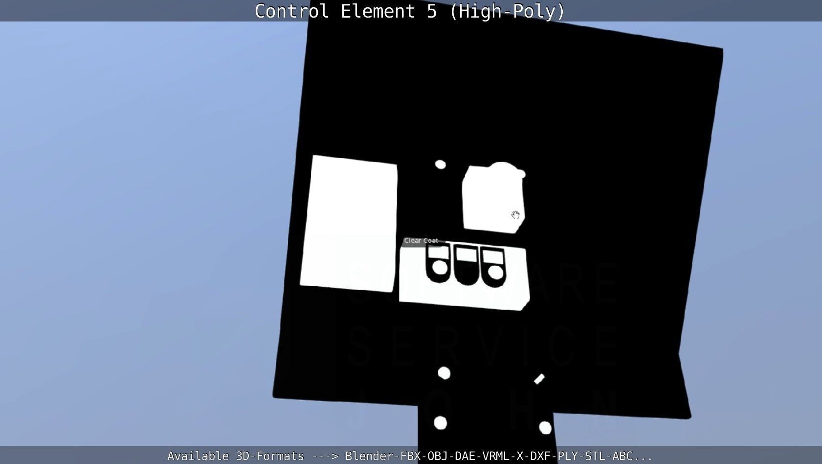 Control Element 5 High-Poly Version 3D model_77