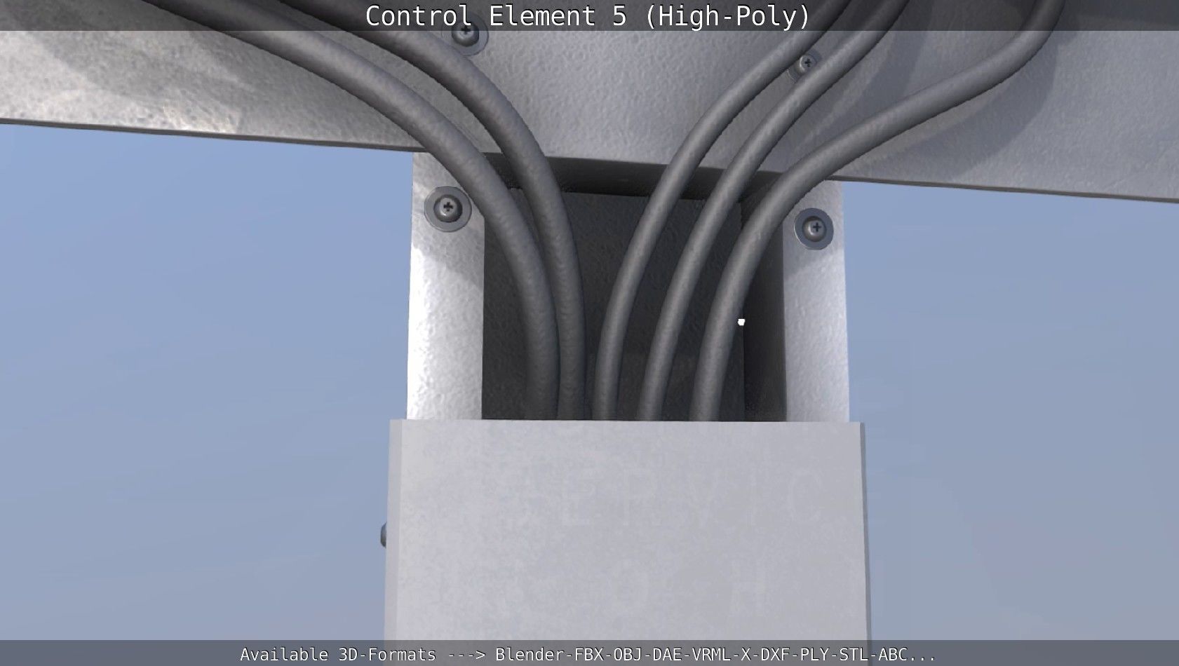 Control Element 5 High-Poly Version 3D model_41