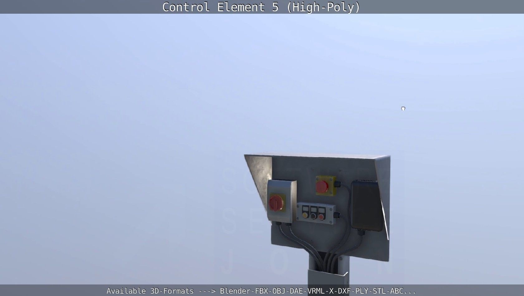 Control Element 5 High-Poly Version 3D model_112