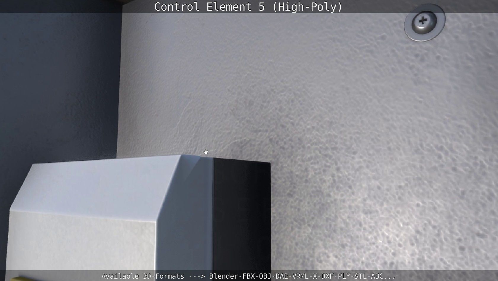 Control Element 5 High-Poly Version 3D model_27