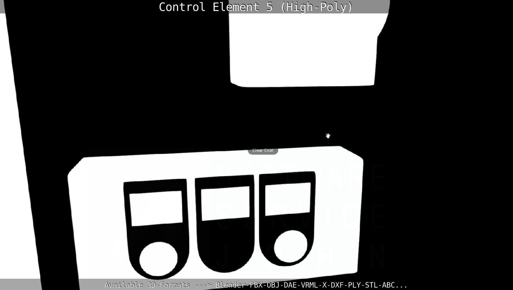 Control Element 5 High-Poly Version 3D model_90