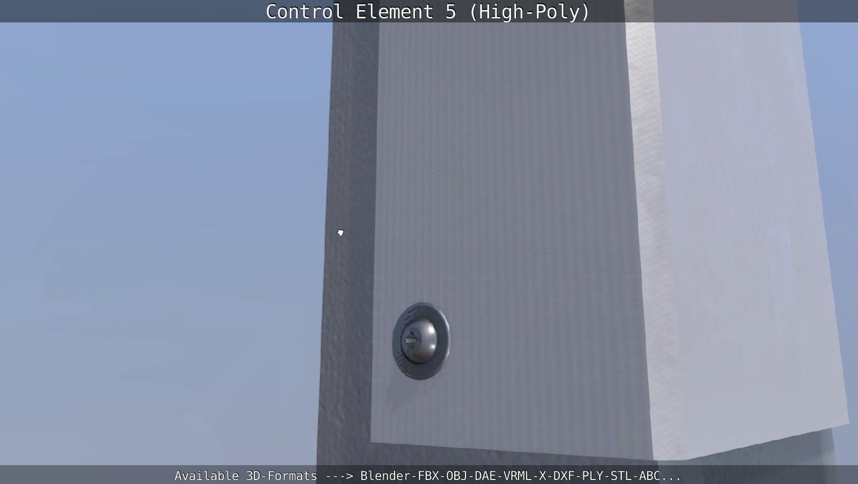 Control Element 5 High-Poly Version 3D model_80