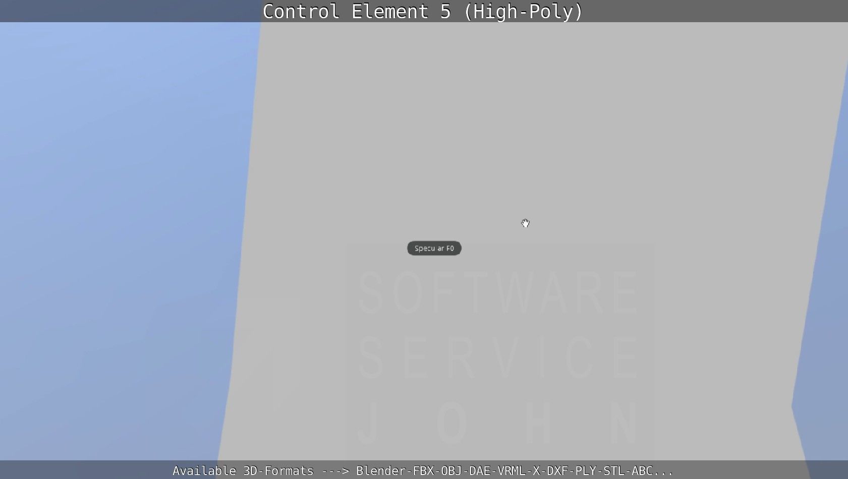 Control Element 5 High-Poly Version 3D model_75