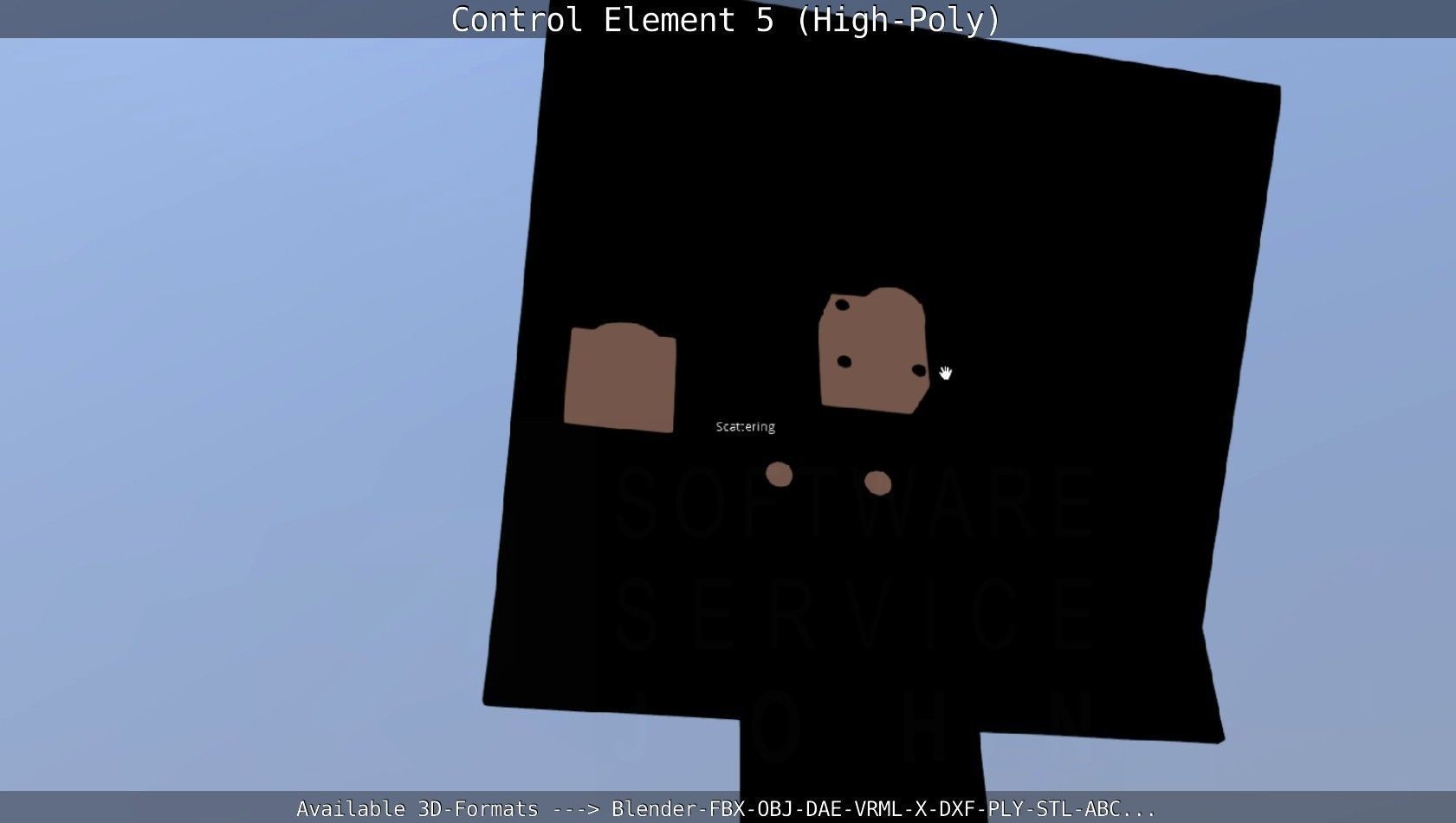 Control Element 5 High-Poly Version 3D model_81