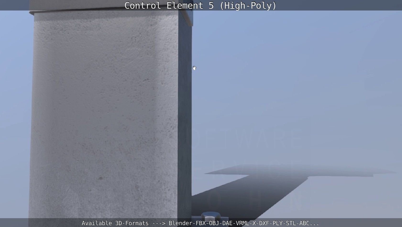 Control Element 5 High-Poly Version 3D model_88