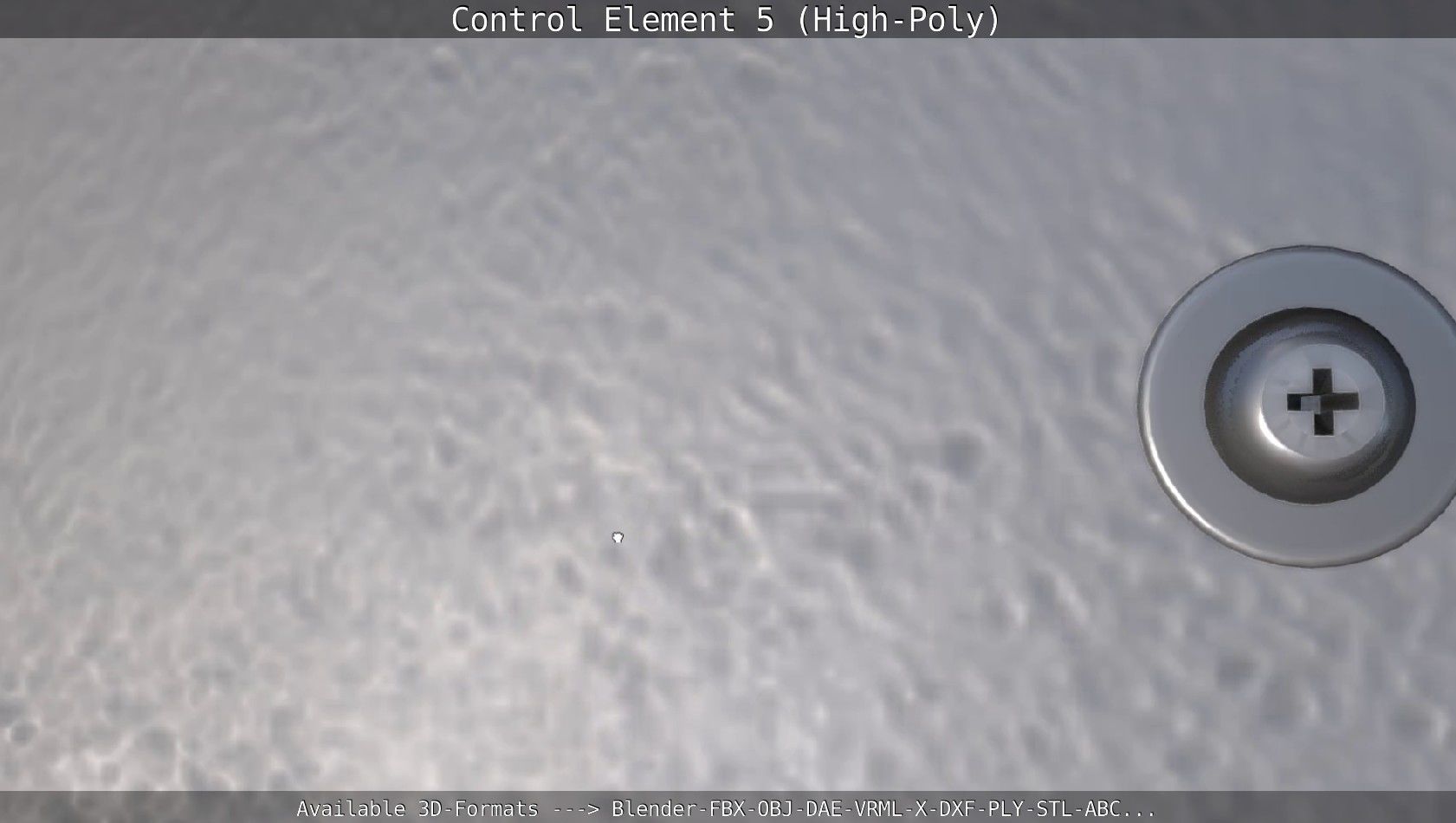 Control Element 5 High-Poly Version 3D model_30