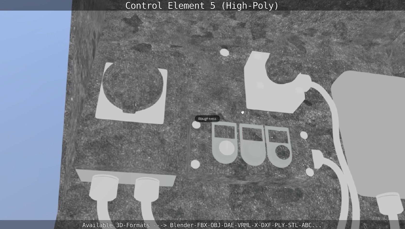 Control Element 5 High-Poly Version 3D model_72