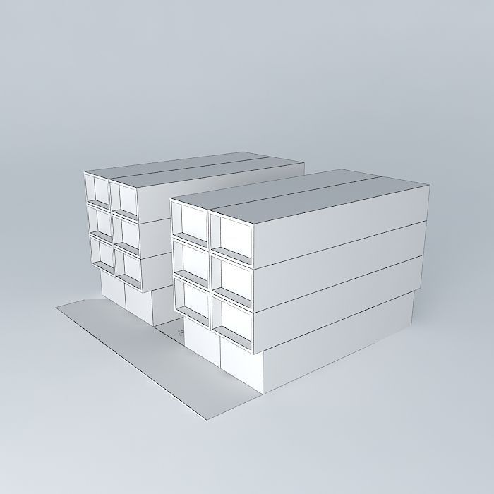 SECOND YEAR DIGITAL BASIC COURT Free 3D model_3