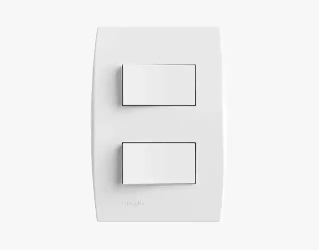 Siemens 2 Button Switches 3D model