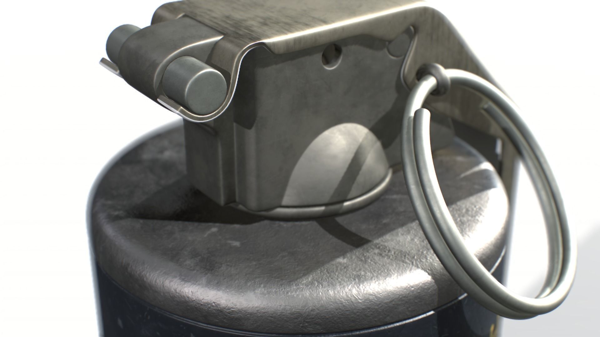 American Frag hand grenade PACK M26 M67 MK2 MK3 3D model_21