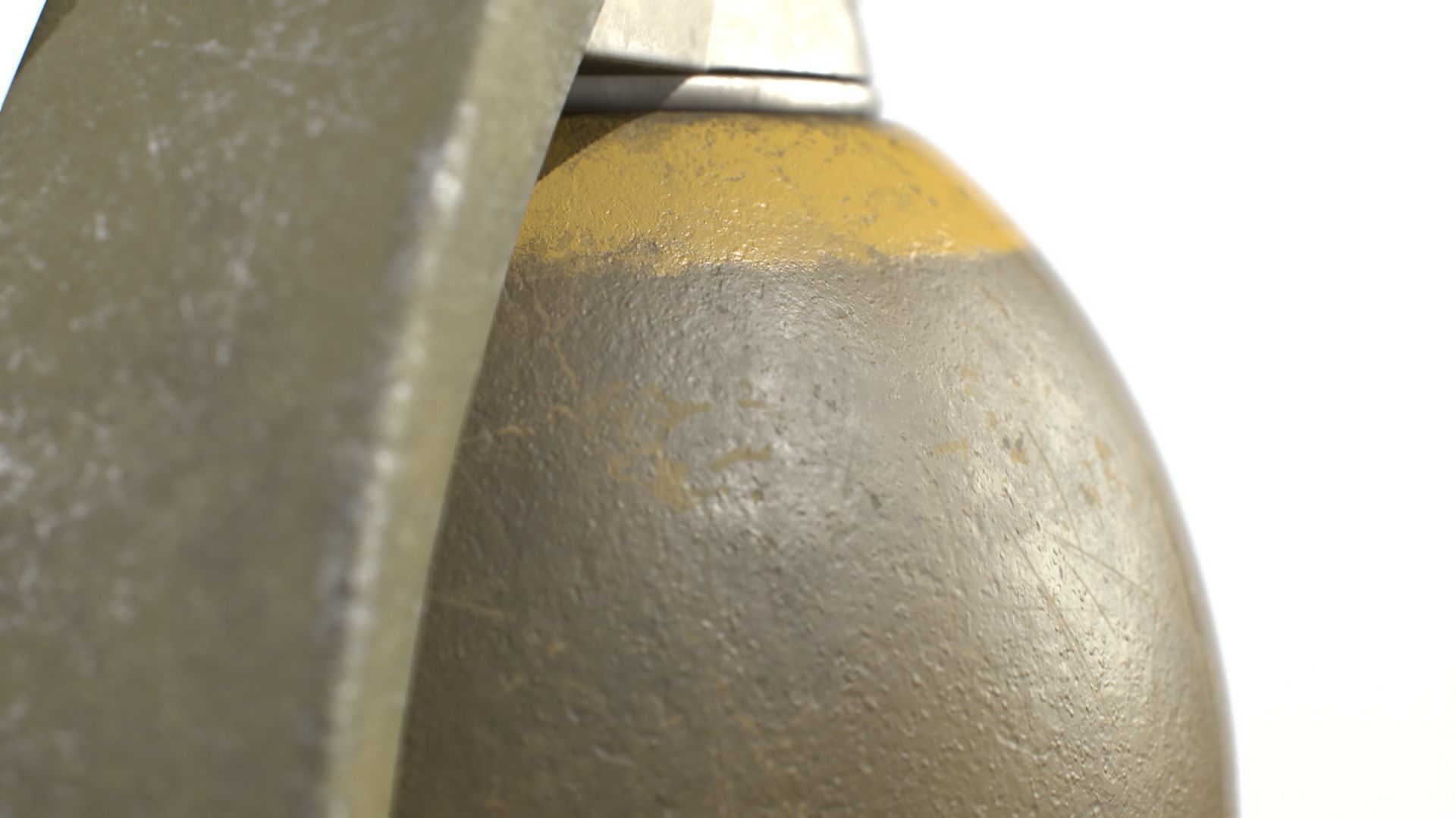 American Frag hand grenade PACK M26 M67 MK2 MK3 3D model_7