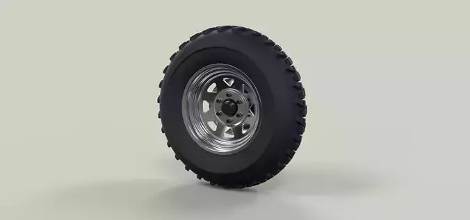 Front wheel for Dune Buggy 2