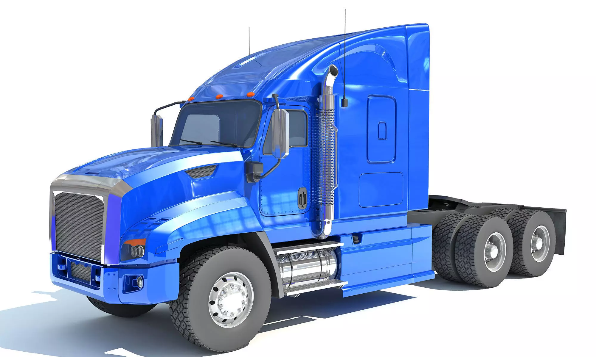 Blue Truck 3D model
