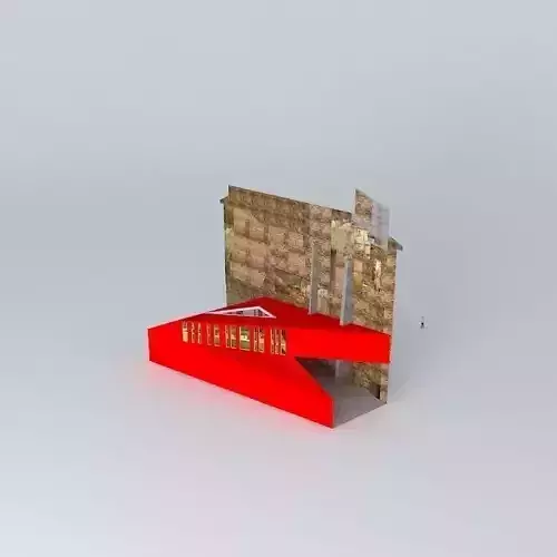 Grunge architecture Free 3D model
