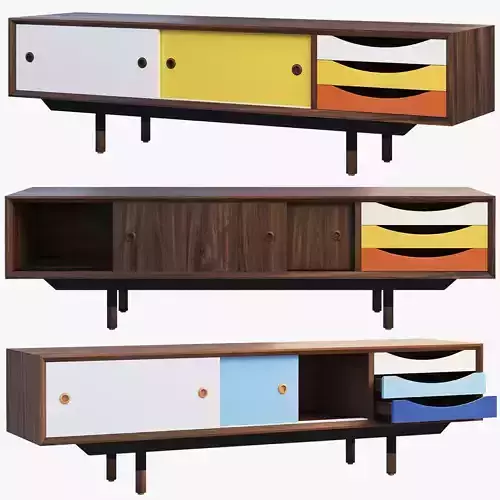 1955 TV Cabinet 3 options