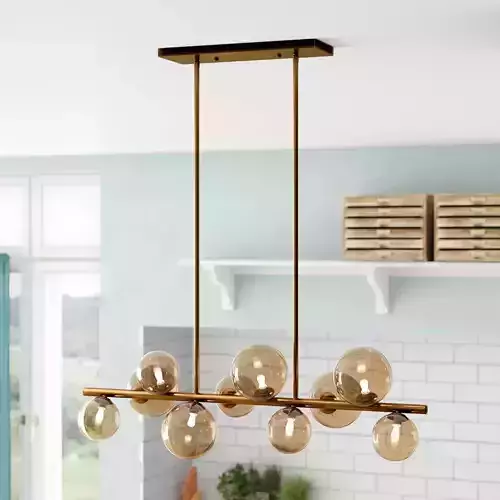 Coder 10-Light LED Pendant