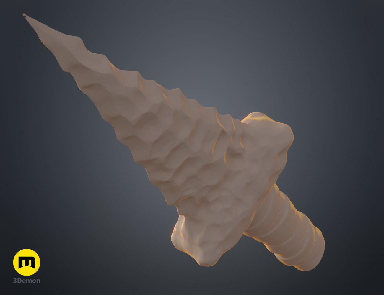 High elf Archer bow and dagger goblin slayer 3D print model_17