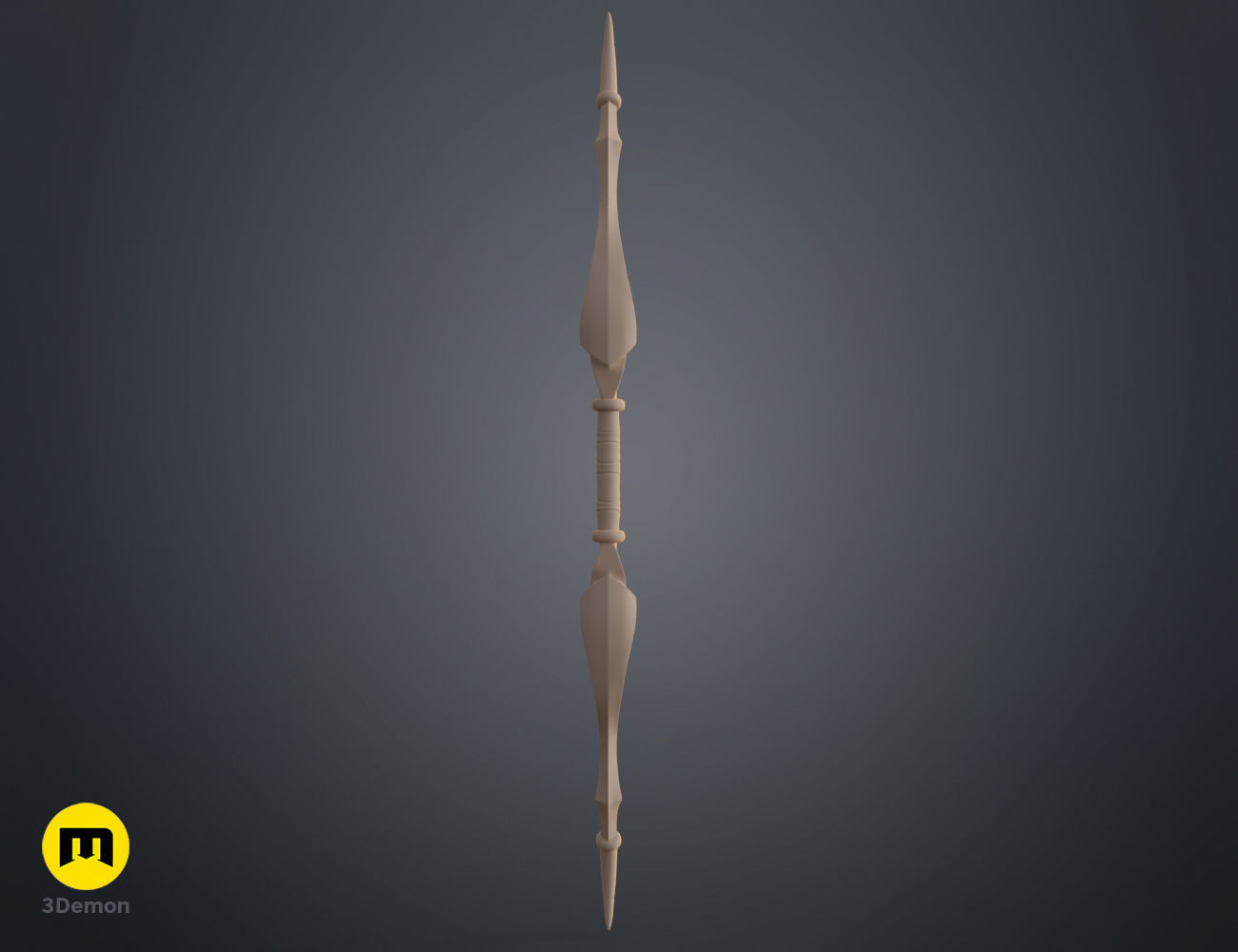 High elf Archer bow and dagger goblin slayer 3D print model_14