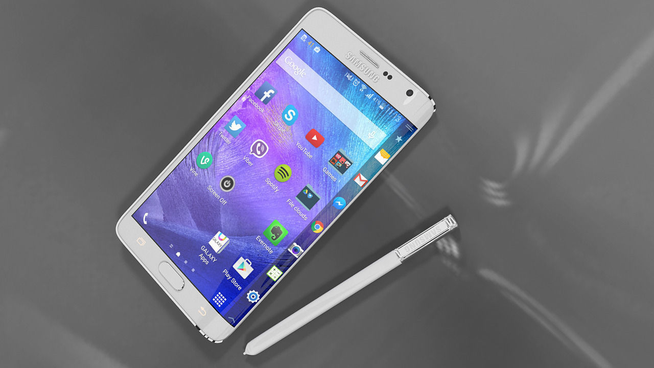 Samsung galaxy note edge 3d model 3D model_5