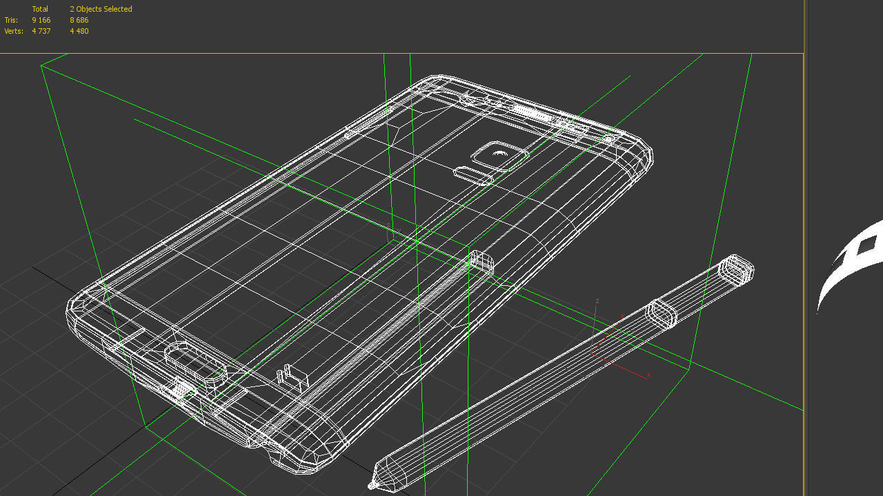 Samsung galaxy note edge 3d model 3D model_6