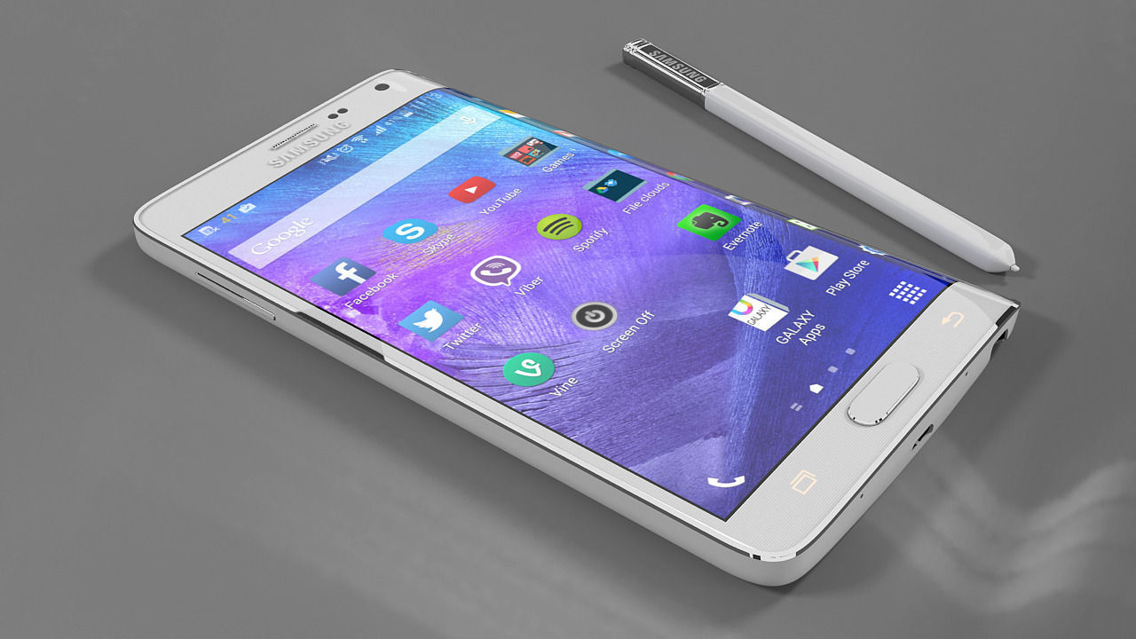 Samsung galaxy note edge 3d model 3D model_4