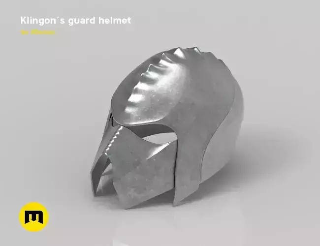 Klingon guard helmet 3D print model