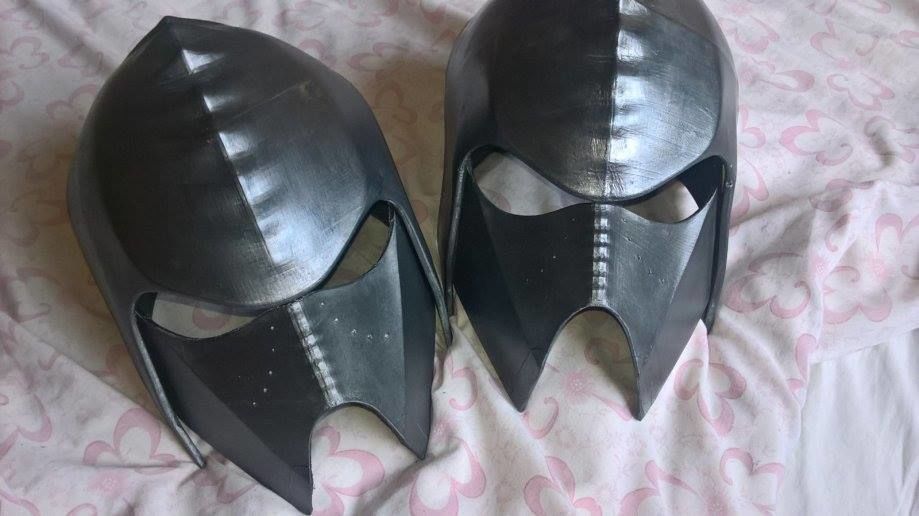 Klingon guard helmet 3D print model_1