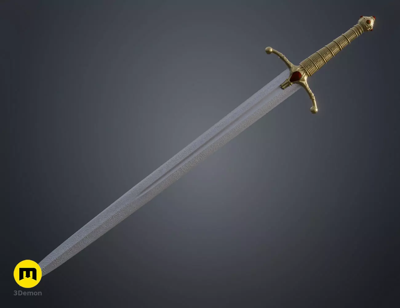 Widows Wail sword 3D print model