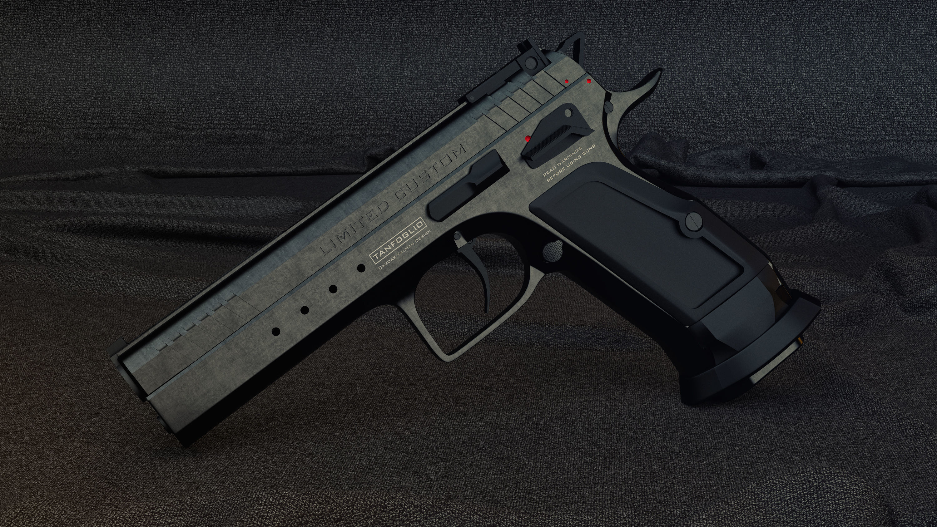 Tanfoglio Custom  Free 3D model_3