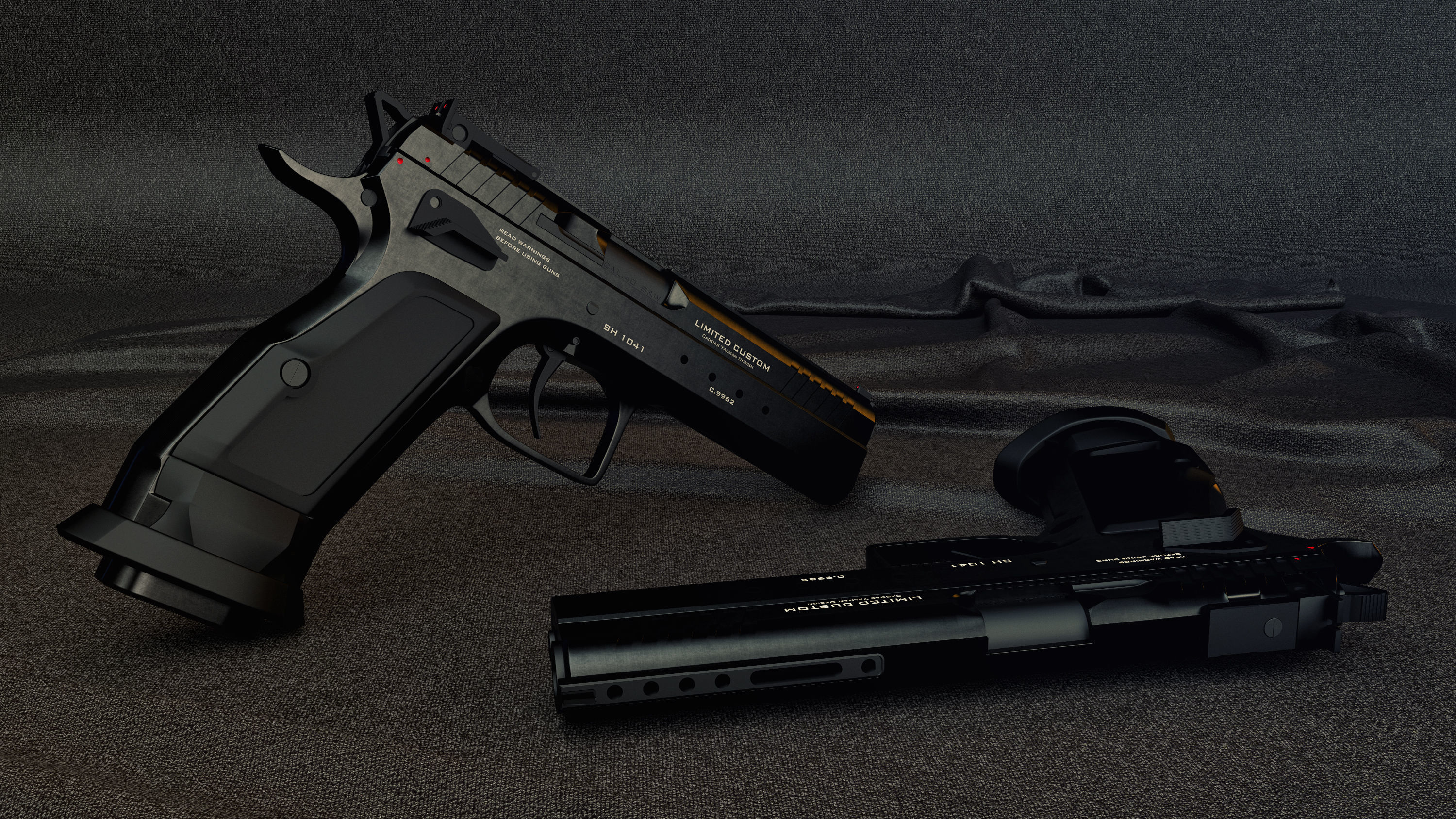 Tanfoglio Custom  Free 3D model_2