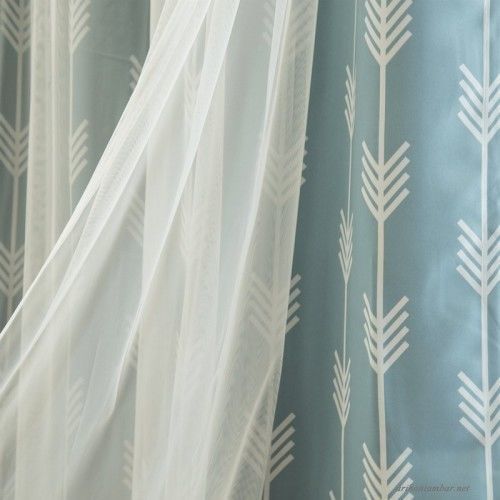 Latitude Run Room Darkening Thermal Grommet Panel Pair 3D model_3