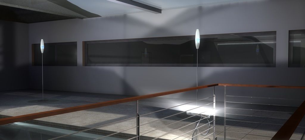 House 4 on field 3D model_25