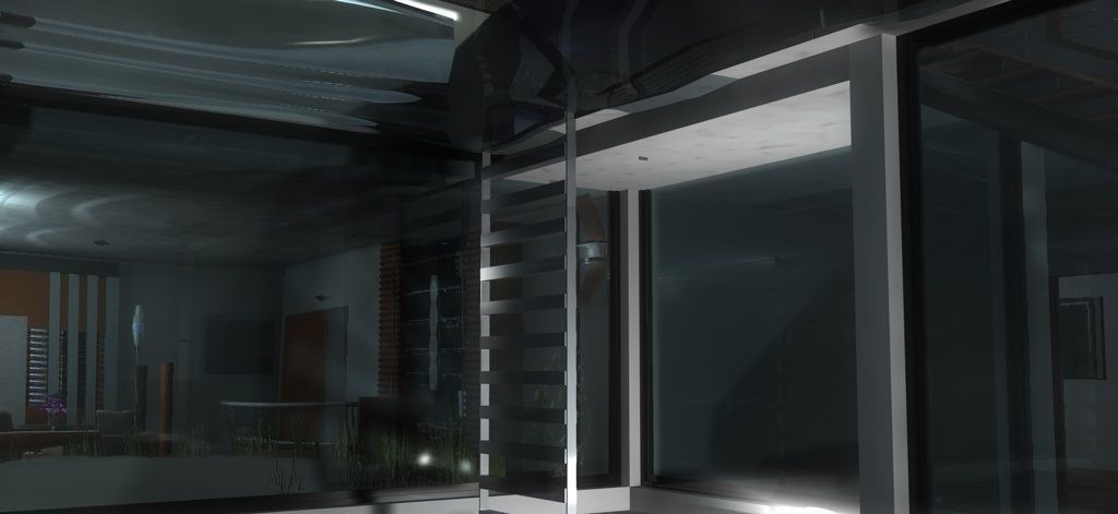 House 4 on field 3D model_22